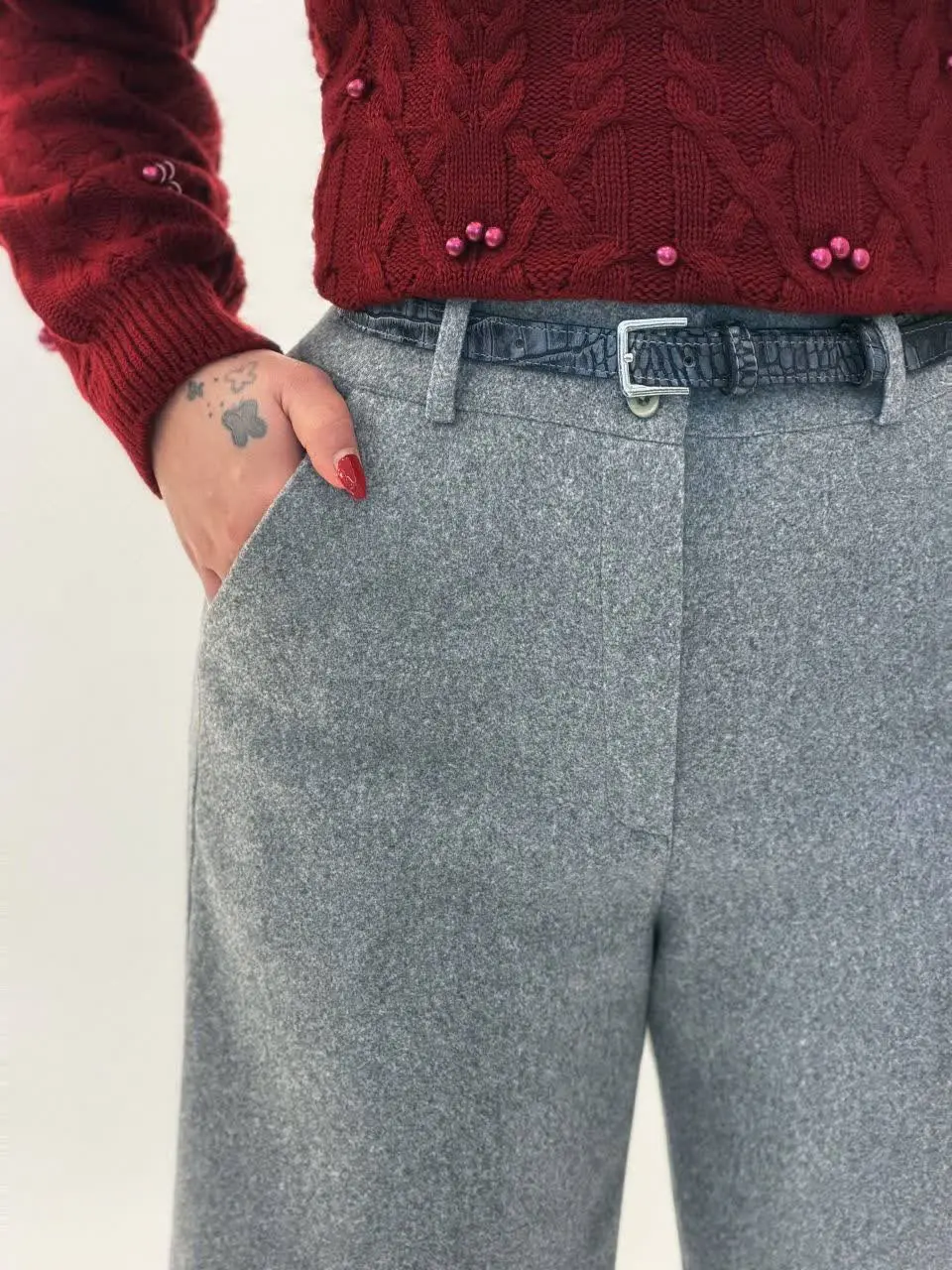 3714-شلوار فوتر الیزا